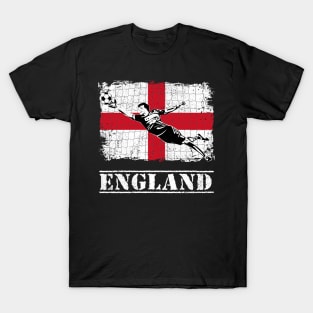 England Soccer Supporter Goalkeeper Shirt T-Shirt